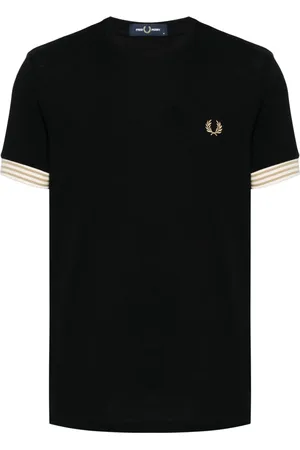 Fred Perry T-Shirt mit Logo-Stickerei