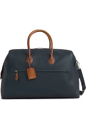 santoni Reisetasche aus Leder