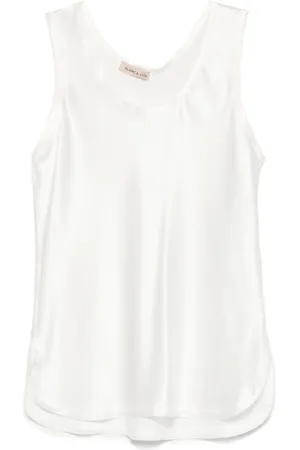 BLANCA Top in Satinoptik