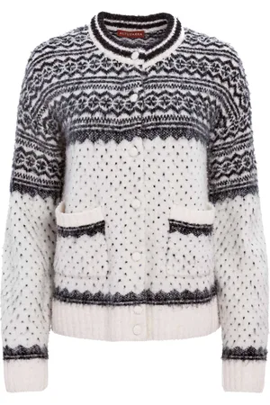 Altuzarra Forster Cardigan mit Intarsienmuster
