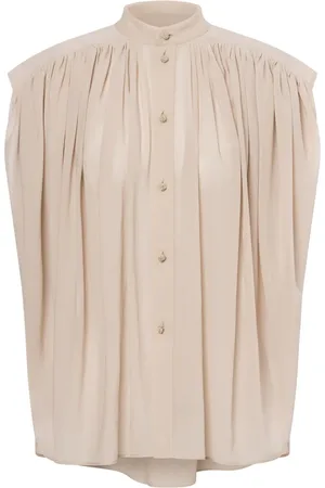Serafini Bluse mit Raffung