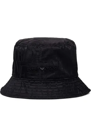 Emporio Armani Fischerhut mit Logo