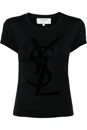 Saint Laurent T-Shirt mit Logo-Print