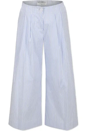 PHILOSOPHY DI LORENZO SERAFINI Gestreifte Wide-Leg-Hose