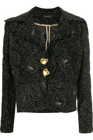 Olympiah Tyria Blazer mit Herz-Motiv