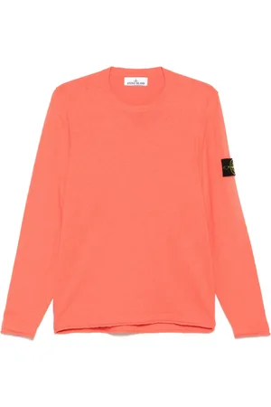 Stone Island Pullover mit Kompass-Patch