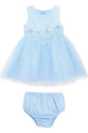 IAME Kleid mit Blumenapplikation