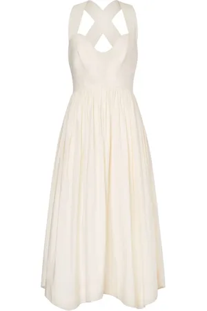 Serafini Midikleid aus Baumwolle