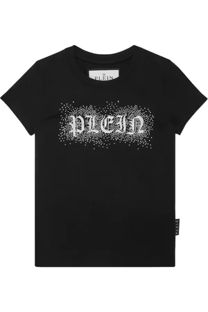 Philipp Plein Strass Gothic Plein T-Shirt