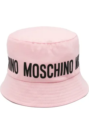 Moschino Fischerhut mit gummiertem Logo