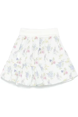 MISS GRANT Rock mit Blumen-Print