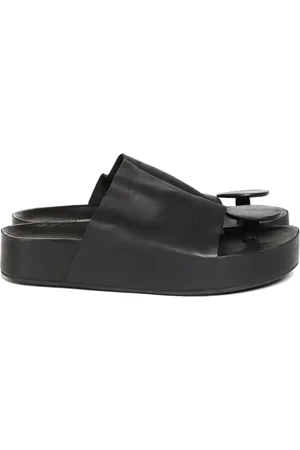 UMA WANG Leather flip-flops