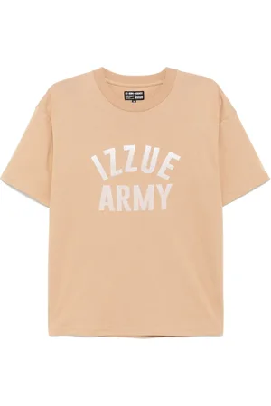 Izzue T-Shirt mit Logo-Stickerei