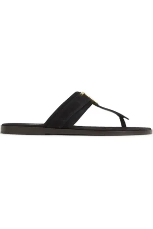 Tom Ford Pantoletten mit Logo-Schild