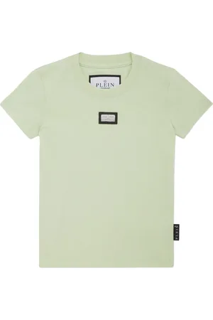 Philipp Plein T-Shirt mit Logo-Schild