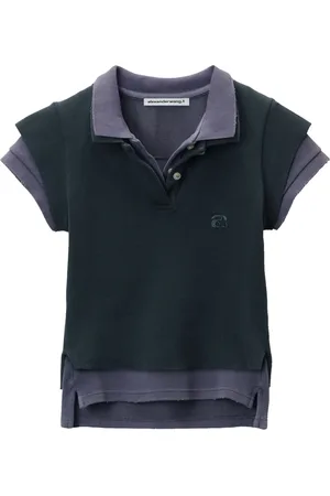 Alexander Wang Poloshirt im Layering-Look