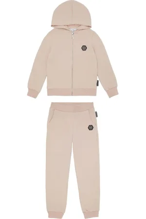 Philipp Plein Gothic Plein Jogginganzug-Set aus Strass