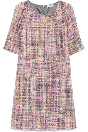 CHARLOTT Midikleid aus Tweed