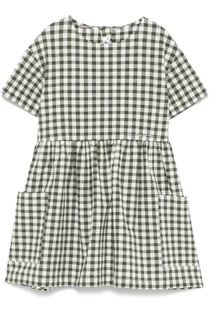 Il gufo Kleid mit Vichy-Karo