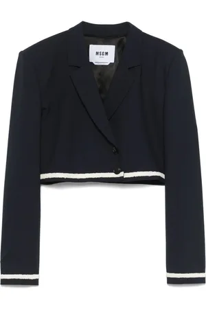 Msgm Cropped-Blazer