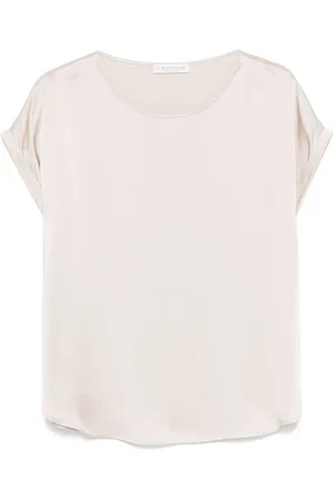 LE TRICOT PERUGIA Klassische Satinbluse