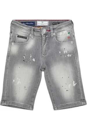 Philipp Plein Mykonos Shorts aus Denim