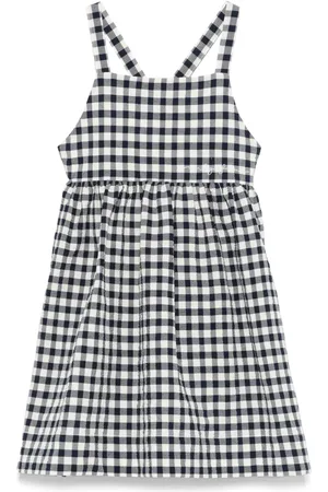 Il gufo Kleid mit Vichy-Karo