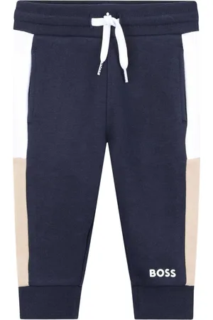 HUGO BOSS Jogginghose in Colour-Block-Optik