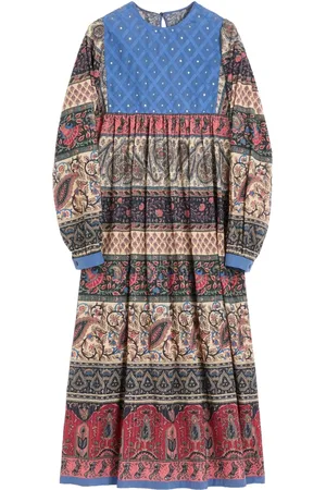 VALENTINO GARAVANI Midikleid mit Voyage Imaginaire-Print