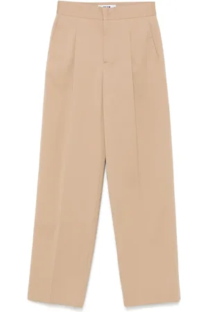 Msgm Hose mit Bundfalten