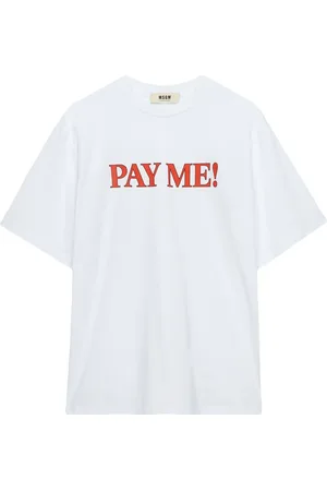 Msgm T-Shirt mit rundem Ausschnitt
