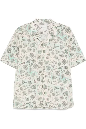 Paul Smith Hemd mit grafischem Print