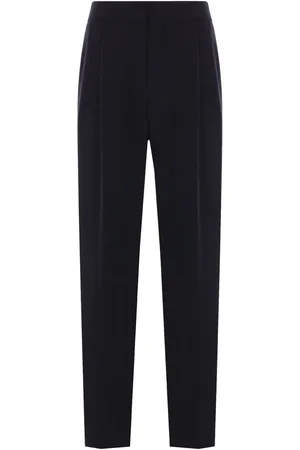Giorgio Armani Wollkrepphose mit Falten