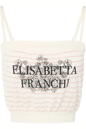 Elisabetta Franchi Tanktop mit Logo