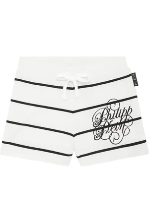 Philipp Plein Gerippte Joggingshorts