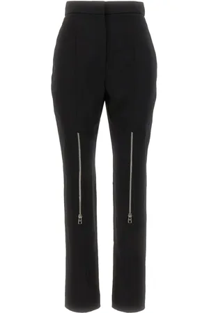 Alexander McQueen Tapered-Hose mit Bundfalten