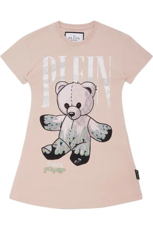 Philipp Plein Kleid mit Teddy-Print