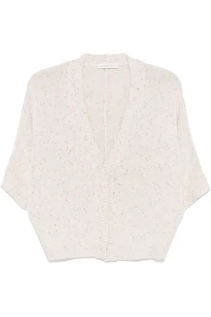 LE TRICOT PERUGIA Cardigan mit Lurex-Detail