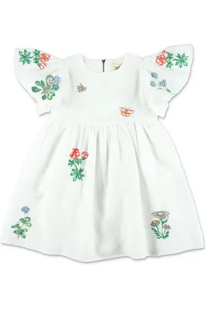 Stella McCartney Blumenkleid mit Flatterärmeln