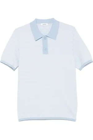 Sandro Poloshirt aus Square Cross-Jacquard