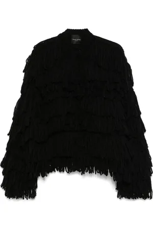 Roberto Collina Cardigan mit Fransen