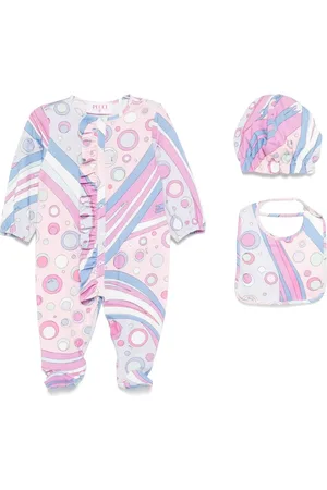 PUCCI Junior Gemustertes Strampler-Set