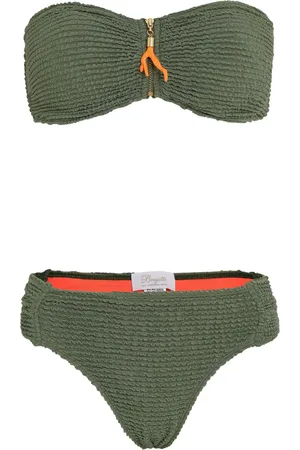 Brigitte Seersucker-Bikini