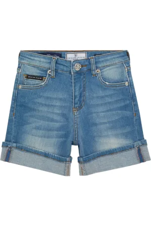 Philipp Plein Shorts mit Logo-Patch