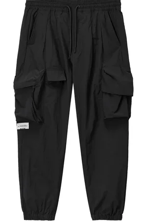 Musium Div. Jogginghose mit Logo-Patch