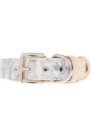 VERSACE Hundehalsband mit Barocco-Print