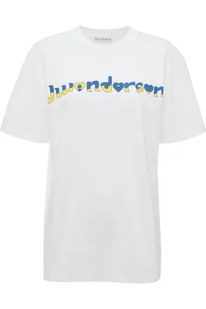 J.W.Anderson X Run Hany T-Shirt mit Logo-Print