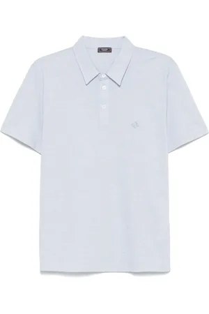 PESERICO SIGN Piqué-Poloshirt mit meliertem Effekt