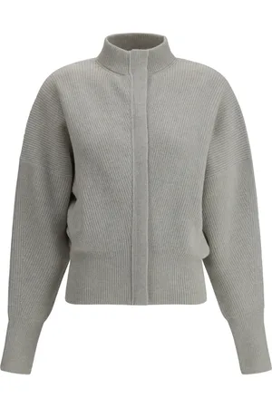Sa Su Phi Gerippter Cardigan mit Stehkragen