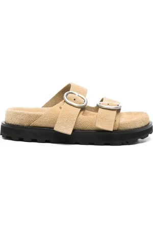 Jil Sander Pantoletten aus Wildleder